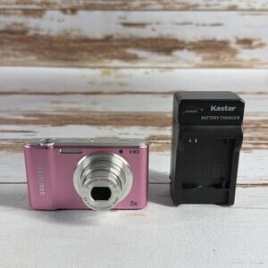 Samsung ST66 Digital camera compact 16.1 MP 720p 5x optical zoom PINK